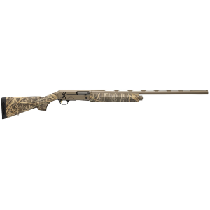 Browning 011439204 Silver Field 12 Gauge Semi-Auto 3.50 4- 2.75 Shells 28 Flat Dark Earth Cerakote Vent Rib Barrel, Flat Dark Earth Cerakote Semi-Humpback Aluminum Receiver, Fixed Mossy Oak Original Shadow Grass Textured Composite Stock, Shotgun - Browning