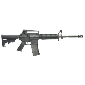 Smith and Wesson MP15 Carbine 811000, 223 Remington, Semi-Auto, 16 in, 6 Pt Collapsible Stock, Black Finish, 30 + 1 Rd