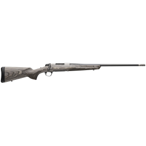 Browning 036092224 X-Bolt 2 Hunter Full Size 270 Win 4+1 22 Matte Blued Threaded Sporter Barrel, Drilled & Tapped Stainless Steel Receiver, Fixed Gray Laminate Stock, Radial Muzzle Brake, Rifle - Browning