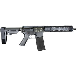 Black Rain Ordnance Spec15 300 Blackout 30+1 10.50 Black Nitride Steel Barrel, 10 M-LOK Handguard, Black Anodized Aluminum Pic Rail Receiver, Tactical SBA3 Brace, Black G.I. Grip, Tactical Pistol - Black Rain Ordnance