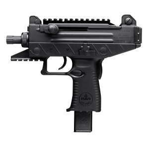 IWI UPP9ST Uzi Pro 9mm Luger Caliber with 4.50 in Threaded Barrel, 25+1 Capacity, Black Metal Finish, Black Polymer Grip Right Hand, Pistol