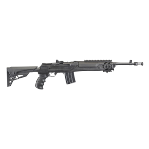 Ruger 5888 Mini-14 Tactical 5.56x45mm NATO 20+1 16.12 in Threaded Barrel w/Flash Suppressor, Blued Alloy Steel, ATI Strikeforce 6 Position Stock, Includes Picatinny Rail, 2, Magazines, Scope Rings, Rifle
