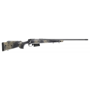 Bergara Rifles B14LM651 B-14 Wilderness Terrain 300 Win Mag 5+1 26in Threaded Barrel, Sniper Gray Cerakote, Woodland Camo Stock