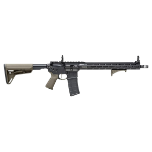 Springfield Armory STV916556GPLC SAINT Victor 5.56x45mm NATO 10+1 16 in, Black Rec, OD Green Magpul SL Stock Grip, Flip-Up Sights, Includes Magpul Angled Grip