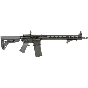 Springfield Armory STV916556YP SAINT Victor 5.56x45mm NATO 30+1 16 in, Black Rec, Gray Magpul SL Stock Grip, Flip-Up Sights, Includes Magpul Angled Grip