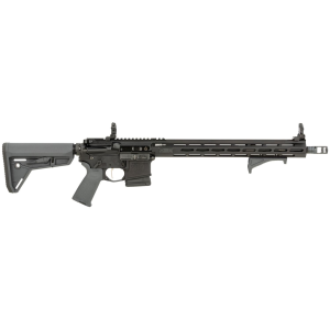 Springfield Armory STV916556YPLC SAINT Victor 5.56x45mm NATO 10+1 16 in, Black Rec, Gray Magpul SL Stock Grip, Flip-Up Sights, Includes Magpul Angled Grip