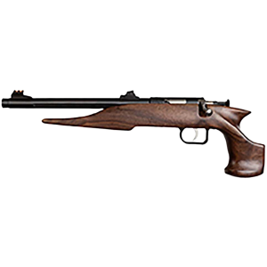 Crickett 41001 Hunter Adult 22 Mag 1rd 9 Threaded Blued Steel Single Shot Barrel, Walnut Stock, Bolt-Action Handguns - Crickett
