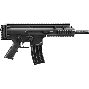 FN 38101244 SCAR 15P 5.56x45mm 10+1 7.50 in Black Anodized Chrome Lined Steel Barrel, Black Anodized Aluminum Picatinny Rail Receiver, Black Polymer Grip, Pistol