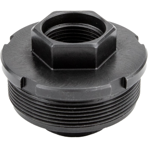 Kgm Suppressors A-DTA-S-3M Direct Thread Adapter Fits 3/4x24 Steel Nitride Black, Suppressor Accessories - Kgm