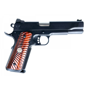 WILSON Combat Cqb Elite Pistol Cqbe-fs-45, 45 Acp, 5 In Match, Fiber Optic, Cocobolo Grips, Black Armor-tuff, 8 Rds
