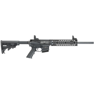 Smith & Wesson Model M&P 15FT Rifle 811048, 5.56 Nato, 16 in, Semi-Auto, Fixed Stock, Black Finish, 10 Rds