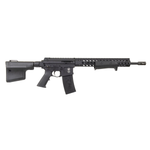 TROY Ind Spars2a16bt19 Par Optic Ready 223 Rem Caliber With 16in Barrel, 10+1 Capacity, Black Metal Finish, Black TROY Battleax Cqb Stock TROY Battleax Control Grip Right Hand