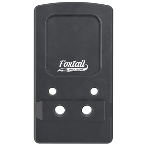 Foxtail Precision 100015 Rear Sight Dovetail Optic Adapter Plate for non MOS Glock Black Anodized Glock Non MOS - Foxtail Precision