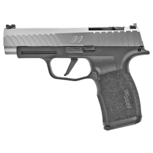 ZEV GMZ365XLOCTRMSCGRYUT Z365XL Micro Compact Gun Mod 9mm Luger 3.70 in 12+1(2) Black RMSC Titanium Gray Octane Slide Black Polymer Grip