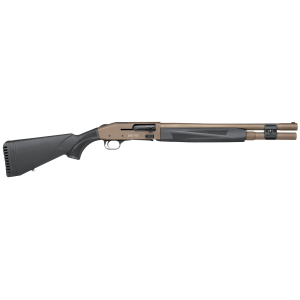 Mossberg 85172 940 Pro Tactical 12 Gauge Semi-Auto 3 in 7+1 18.50 in Flat Dark Earth Cerakote Steel Barrel, Drilled & Tapped Receiver, Adjustable Black Synthetic Stock