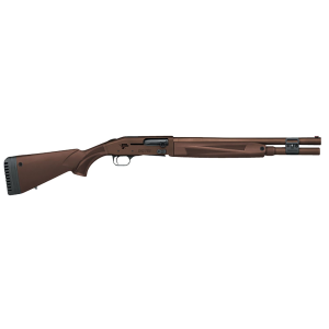 Mossberg 85171 940 Pro Thunder Ranch 12 Gauge 3 in 7+1 18.50 in Cylinder Bore, Patriot Brown, Optic Cut Rec, Synthetic Furniture with QD Sling Mounts, Adj. Shim Stock, Fiber Optic Sight