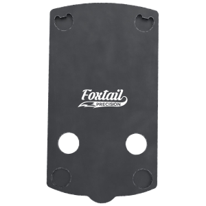 Foxtail Precision 100005 Red Dot Adapter Plate for Optics-Ready Pistol Black Anodized Glock 43X/48 MOS Springfield Armory OSP - Foxtail Precision