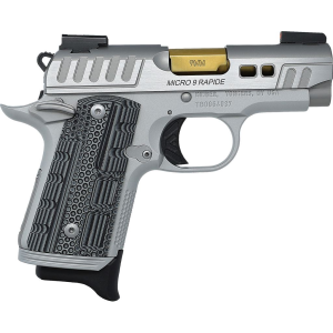 KIMBER Micro 9 Rapide Dawn Pistol 9mm 315 In Silver Kimpro Ii 7 Rd 3300230
