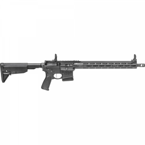 Springfield SAINT Victor, Semi-Auto, AR, 556NATO, 16 in Barrel, 1:8 Twist, Mid-Length Gas System, Anodized Finish, Black, BCM Trigger Guard & Mod 0 Stock, 15 in M-LOK Free Float Handguard, Flip Up Fro - Springfield Armory