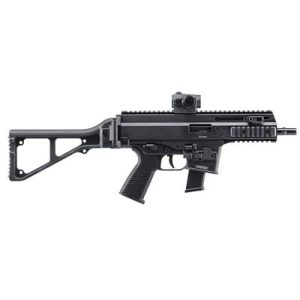 B&T APC10 PRO, Semi-auto Rifle, SBR, 10MM, 6.9 in Barrel, Anodized Finish, Black, Ambidextrous Safety, MBT Stock, 1 Mag, 15 Rounds BT-361300-SBR-MBT - B&T Firearms