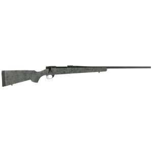 Howa HHS63701 M1500 HS Precision 7mm Rem Mag 3+1 24 in Barrel, Black Metal Finish, Gray Black Webbed Fixed HS Precision Stock, Rifle
