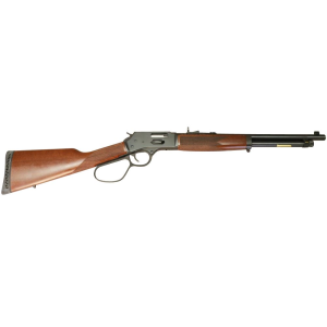 Henry H012GR Big Boy Carbine Side Gate Full Size 44 Mag 7+1 16.50 in Blued Steel Barrel, Blued Steel Receiver, American Walnut Wood Stock Right Hand, Rifle
