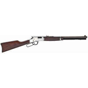 Henry Repeating Arms Big Boy Silver, Lever Action Rifle, 45 Long Colt, 20 in Barrel, Nickel Finish Receiver, Walnut Stock, Adjustable Sights, 10 Rounds H006CS