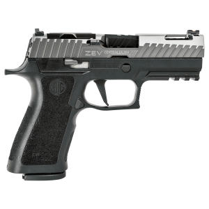 ZEV GMZ320XCARRYOCTRMRGRYU Z320 XCarry 9mm Luger 17+1 Black Titanium Gray Octane with RMR Cuts Slide Black Polymer Grip