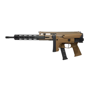 Grand Power 810091158029 SP9A3G Stribog 9mm Luger 30+1 16 Black Threaded BBL, FDE Cerakote Alum/Polymer Rcvr w/Pic Rail, M-LOK Handguard, Side Folding FDE Polymer Stock, FDE Polymer Grip, Ambidextrous,Tactical Rifles - Global Defense