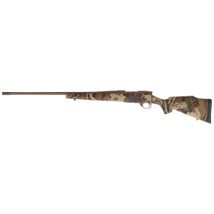 Weatherby Vanguard First Lite, Bolt Action, 300 Winchester Magnum, 26 in Threaded Steel Barrel, Muzzle Brake, Cerakote Finish, Flat Dark Earth, Fist Lite Camo Synthetic Stock, 3 Rounds VFN300NR8B