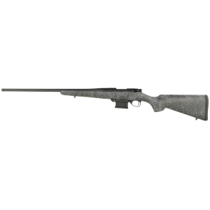 Howa HCBN3006GW 1500 Carbon Stalker Full Size 30-06 Springfield 4+1 22 Blued Steel Threaded BBL, Blued Drilled & Tapped Steel Rcvr, Fixed Stocky's Black Carbon Fiber w/Gray Webbing Stock, Right Hand,Rifle - Howa