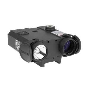 Holosun LS420G LS420G Matte Black Green Laser & IR Pointer/Illuminator Coaxial Dual Laser 600 Lumen White Light