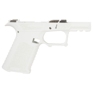 Sct Manufacturing 0225020100IF Full Frame White 9mm Luger Polymer Frame,Frames - Sct