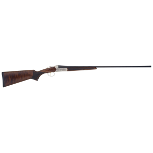 TRISTAR 38141 Bristol Sxs 410 Gauge 28 In 2rd 3 In Silver Engraved With 24k Gold Inlay Rec Oiled Turkish Walnut Stock Right Hand (full Size) Includes 5 Mobilchoke, Shotgun