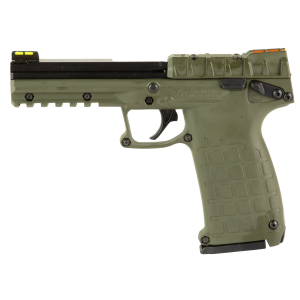 Kel-Tec PMR 30, Single Action, Hammer Fired, Semi-auto, Polymer Frame Pistol, Full Size, .22 WMR, 4.3 in Barrel, Matte Finish, Olive Drab Green, Fiber Optic Sights, 10 Rounds, 1 Mag PMR30GRN10