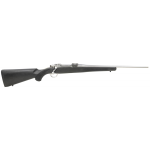 Ruger 57139 Hawkeye Ultralight M77 243 Win 4+1 20 in Barrel, Matte Stainless Steel Receiver, LC6 Trigger, Three-Position Safety, Black Synthetic Stock (Compact)