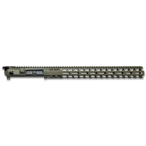 Radian Weapons Upper/Handguard Set, Cerakote Finish, Olive Drab Green, Fits AR-15, Includes 17 in MLOK Handguard, Radian Raptor-SD Charging Handle R0614