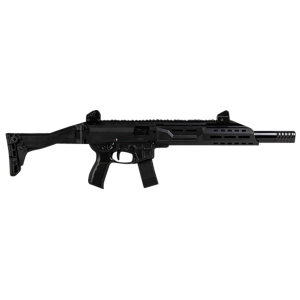 CZ-USA 91422 Scorpion 3+ Carbine 9mm Luger 20+1 16.30 Threaded Barrel w/Removable Faux Suppressor, Poly Rec, M-LOK Handguard, Fold Stock, Adj. Sights, Ambi Controls, Rifle