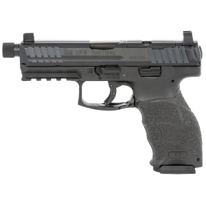 Heckler & Koch 81000797 VP9 Tactical Full Size 9mm Luger 10+1 4.70 Black Steel Threaded Barrel, Black Cerakote Optic Ready/Serrated Slide, Black Poly Frame/Pic Rail, Black Interchangeable Backstrap Grip, Ambi, Pistol