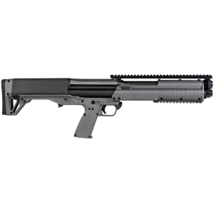 Kel-Tec KSGGY KSG Sports South Exclusive 12 Gauge 14+1 3 in 18.50 in Barrel, Exclusive Tactical Gray Fixed Bullpup Stock, Includes Picatinny Rails, Shotgun