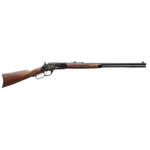 Winchester 534313140 1873 150th Anniversary Full Size 44-40 Win 13+1 24 in Polished Blued Octagon Barrel, Polished Blued w/Gold Engraving Steel Receiver, Grade V/VI Black Walnut Straight Stock, Rifle