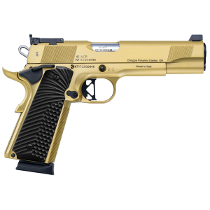 Charles Daly 440182 1911 Empire Grade Full Size Frame 45 ACP 8+1 5 Stainless Steel Barrel, Nebula PVD Serrated Steel Slide, Steel w/Beavertail Frame, Black G10 Grip, Pistol