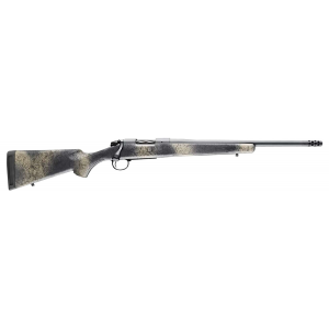 Bergara Rifles B14LM5113 B-14 Wilderness Ridge 7mm PRC 3+1 22 in Threaded, Sniper Gray Cerakote Barrel/Rec, SoftTouch Woodland Camo Synthetic Stock, Omni Muzzle Brake