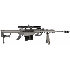 Barrett 18602 M82A1 50 BMG 20 in 10+1 Black Cerakote Vortex PST II 5-25x50 - Barrett