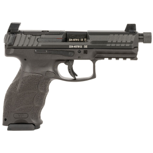 Heckler & Koch 81000796 VP9 Tactical Full Size 9mm Luger 17+1 4.70 Black Steel Threaded Barrel, Black Cerakote Optic Ready/Serrated Slide, Black Poly Frame w/Pic Rail, Ambi, Pistol