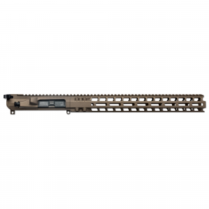 Radian Weapons Upper/Handguard Set, Cerakote Finish, Brown, Fits AR-15, Includes 15.5 in MLOK Handguard, Radian Raptor-SD Charging Handle R0619 - Radian Weapons