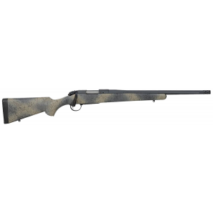 Bergara Rifles B14S521SP B-14 Wilderness Ridge SP 308 Win 4+1 18in Threaded Barrel, Sniper Gray Cerakote, Woodland Camo Stock