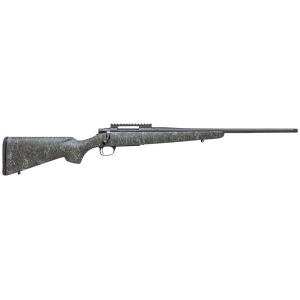 Howa HCSL708GBG M1500 Super Lite Full Size 7mm-08 Rem 5+1 20 in Blued Threaded Barrel, Blued Picatinny Rail Steel Receiver, Green w/Gray and Black Webbing Fixed Stockys Synthetic Stock, Rifle - Howa