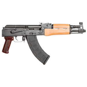 Century Arms HG1916N Draco 7.62x39mm 30+1 12.25 in Chrome Lined Hammer-Forged Barrel, Black Stamped Receiver, Wooden Handguard, Polymer Grip, Includes 1, Magazine, Pistol