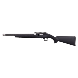 MAGNUM Research Mlr22wmhgt MAGNUM Lite 22 Wmr Caliber With 9+1 Capacity, 19in Carbon Fiber Threaded Barrel, Black Metal Finish Hogue Overmold Black Stock Right Hand (full Size)